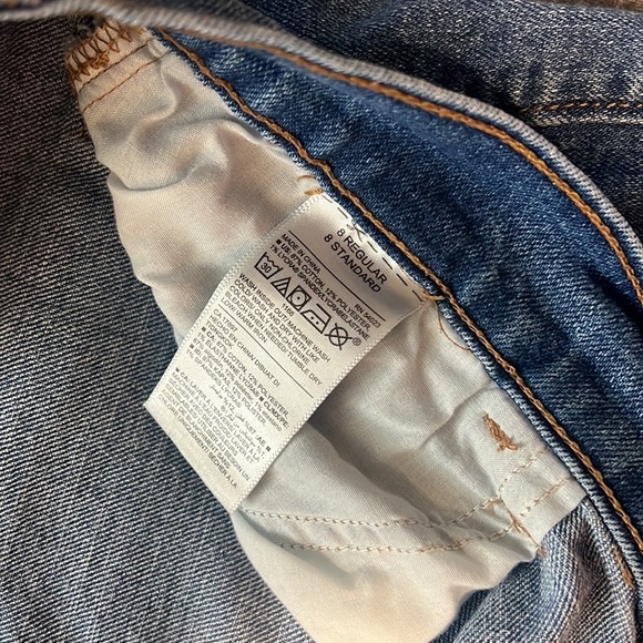 Old navy blue Jean shorts - Picture 3 of 3